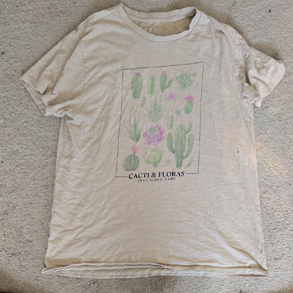Free State Cream Cactus Graphic Tee